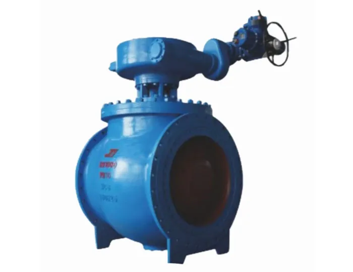 Flanged Eccentric Half Ball Valve