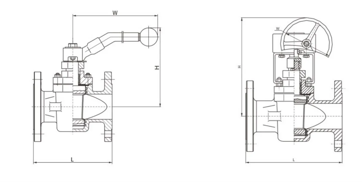 Sleeve Plug Valve structure