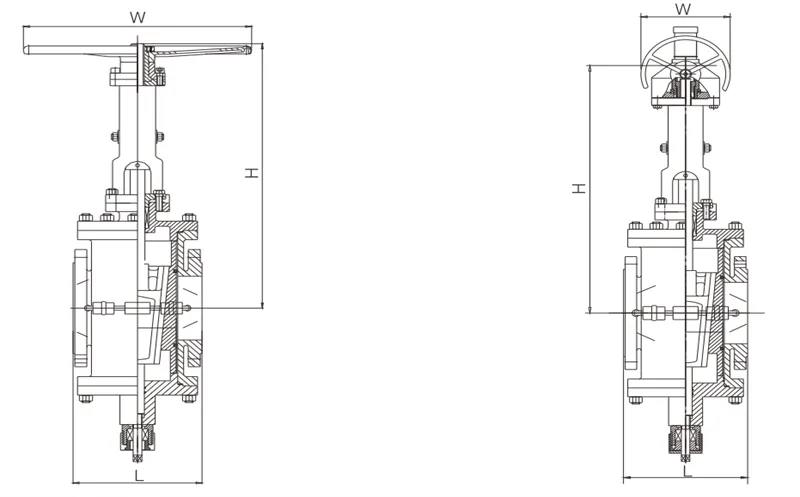 Double Block and Bleed (DBB) Plug Valve Reduced Bore structure